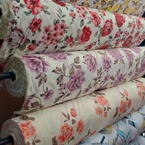 Tecido Percal de Algodão 180 fios - Venda no metro Percal estampado para lençol super macio e resistente.