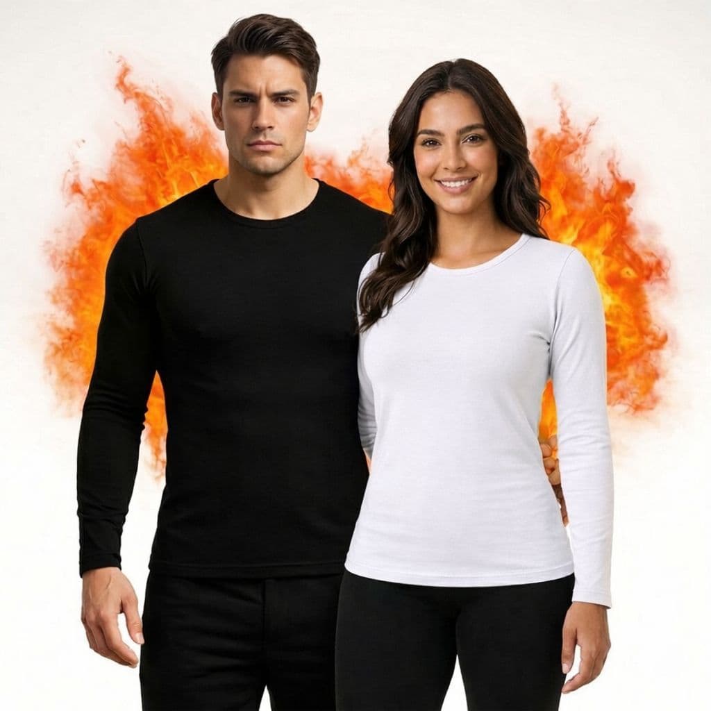 Camisa Blusa de Frio Segunda Pele Térmica Peluciada Inverno Frio UV50+ Forrada Flanelada Manga longa