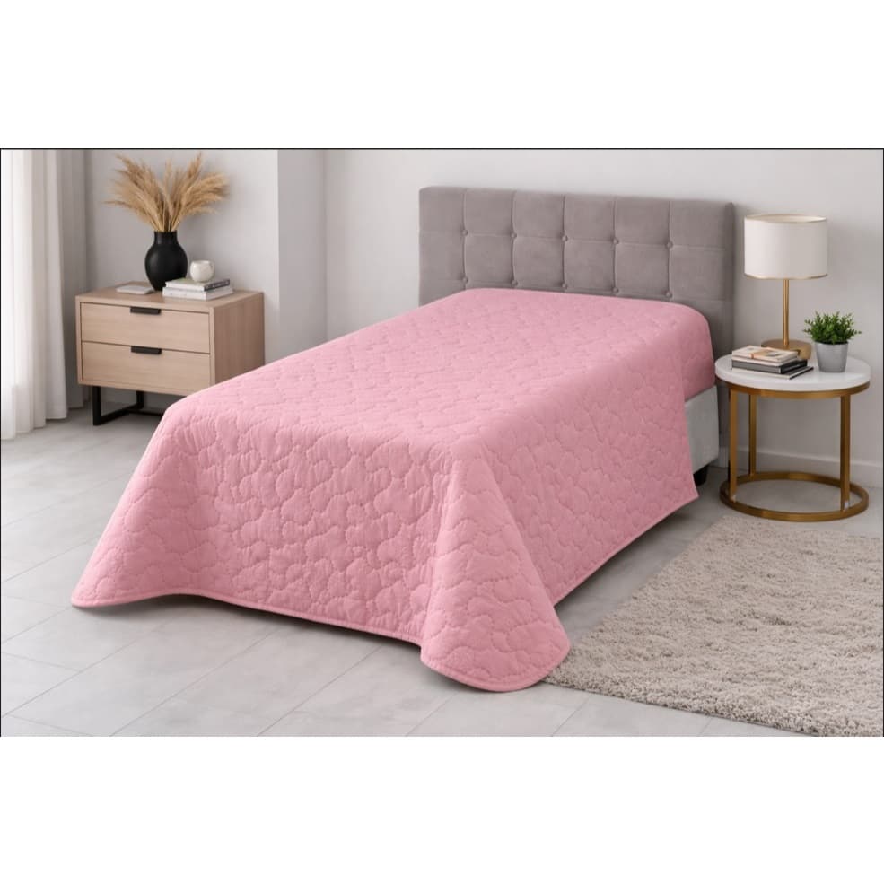 Colcha Cobre Leito Matelado Solteiro Face Unica 2,20m x 1,50m