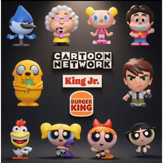 Cartoon Network Coleção Burger King 2026 Bonecos LACRADOS (Selecione o seu) PRONTO ENVIO