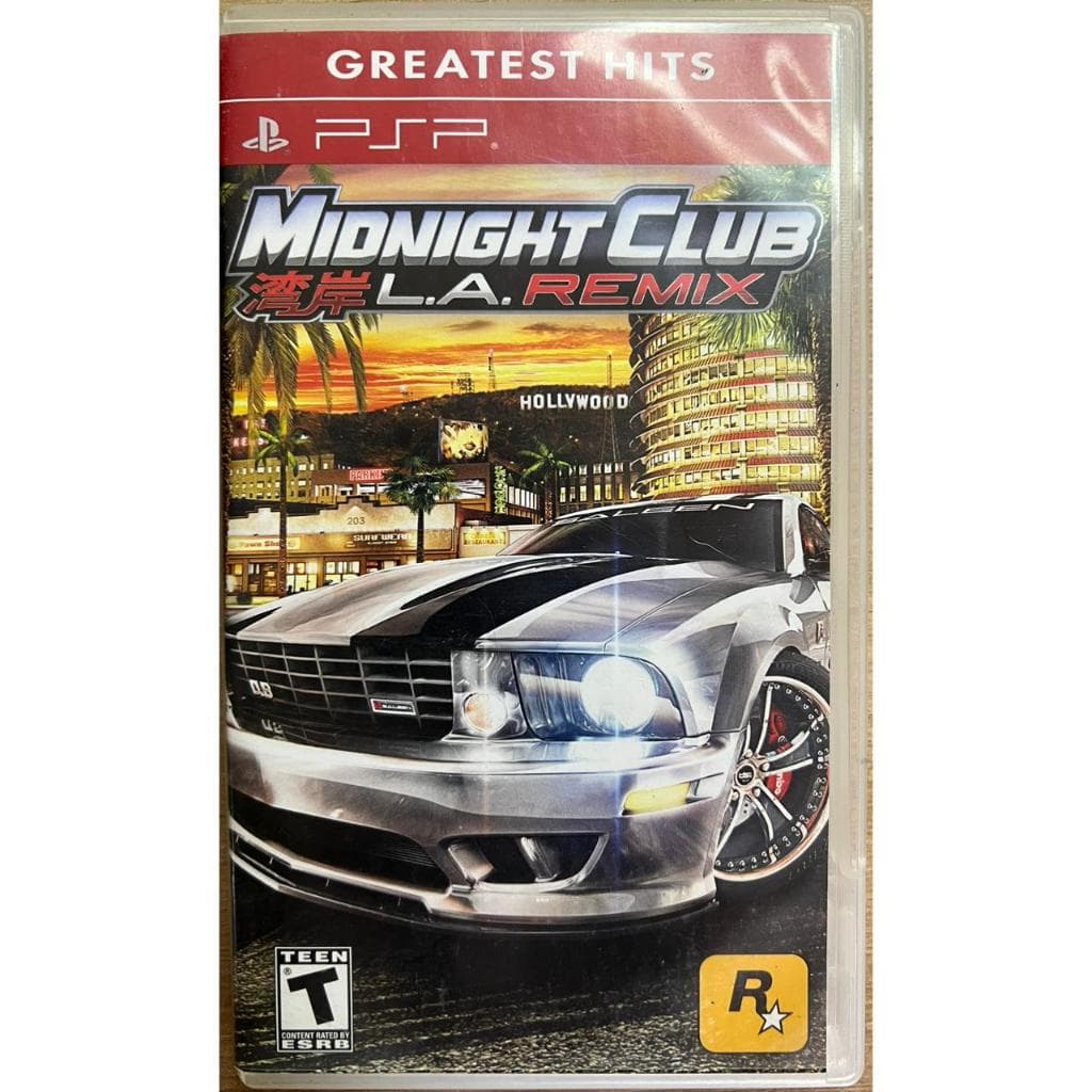 Midnight Club L.A. Remix PSP - Física Original