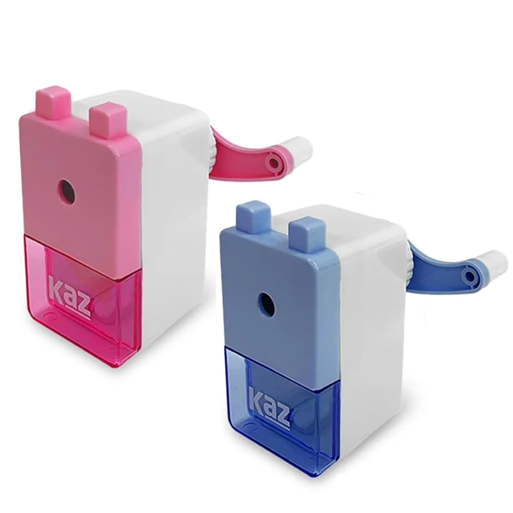 Kit 1/2/4 Apontador de Mesa Manual Para Lapis Com Manivela E Deposito Coletor