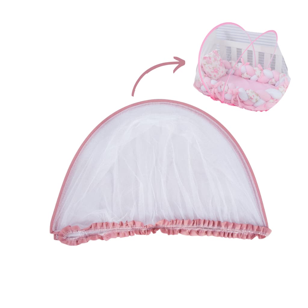 Mosqueteiro Para Ninho Redutor De Berço Portátil Protetor