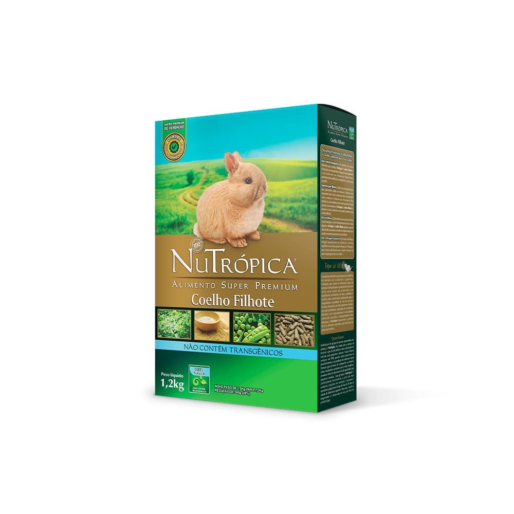 NUTROPICA COELHO FILHOTES 1.2KG