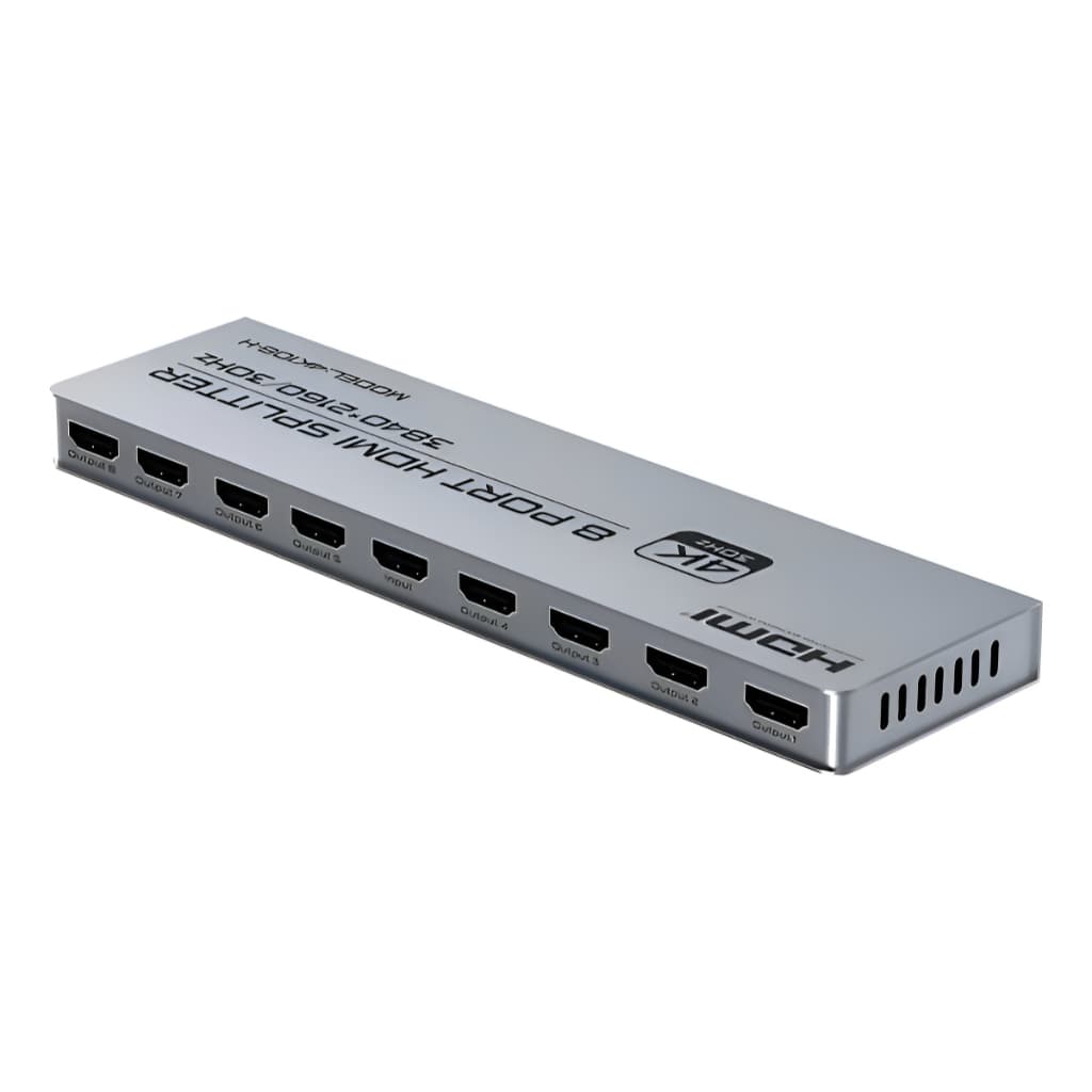 Splitter Hdmi 1x8 8k Ultra Hd Divisor De Sinal Hub 2k 4k 8k