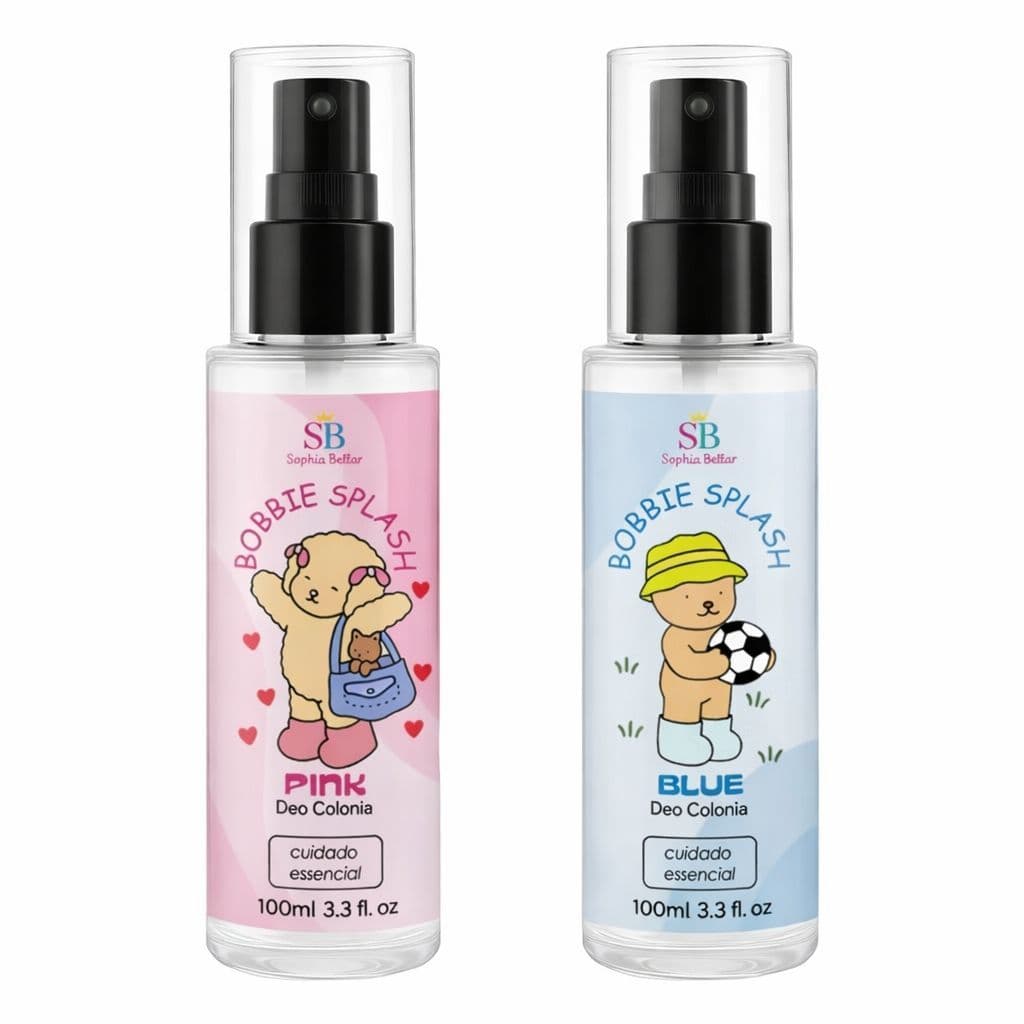 Kit Body Pink & Blue Splash Sophia Bellar – Colônias Infantis | Menina & Menino