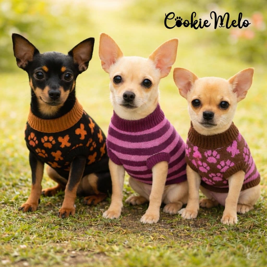 Kit 3 Roupa Pet Ideal Pinscher Cachorro Raça Mini Micro Filhotes Entrega Rápida Flex