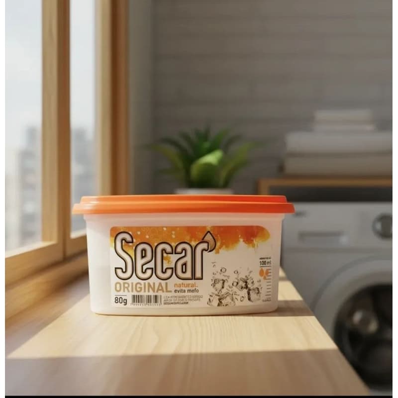 Evita Mofo Secar Original Natural 80g - Desumidificador de armários e guarda roupas