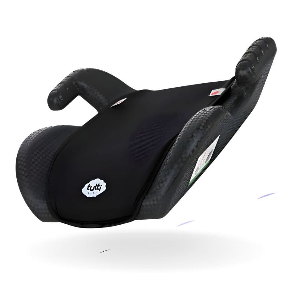 Assento de Elevação de Carro Booster Cadeirinha Infantil Uppy Preta Tutti Baby