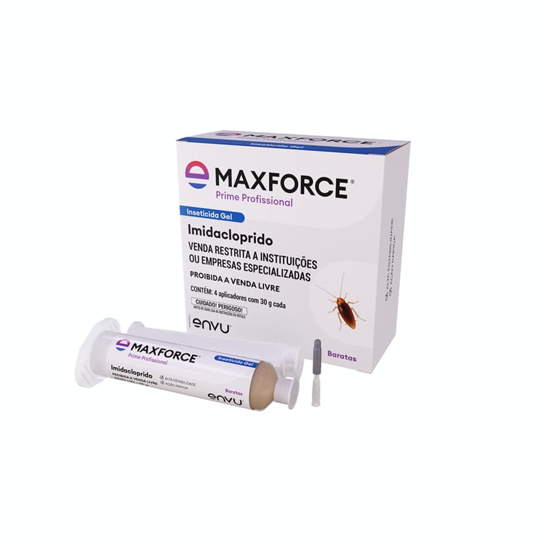 Gel Maxforce Prime 30g - Alta Atratividade e Controle Eficiente de Baratas