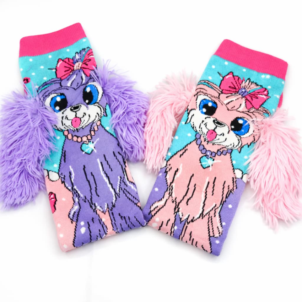 Meia Infantil 3D Fofa Cano Longo Menina Confortável