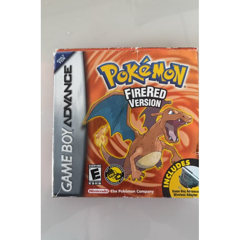 Fita Pokémon FireRed Version - Game Boy Advance