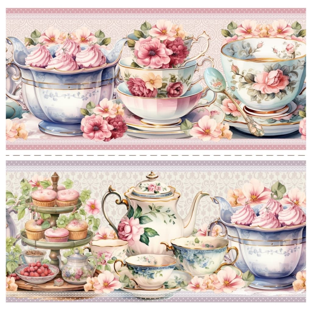 Tricoline Digital Barrado Chá Imperial 100% Algodão 55x150cm Tecido Pano Prato Guardanapo Maria Flor