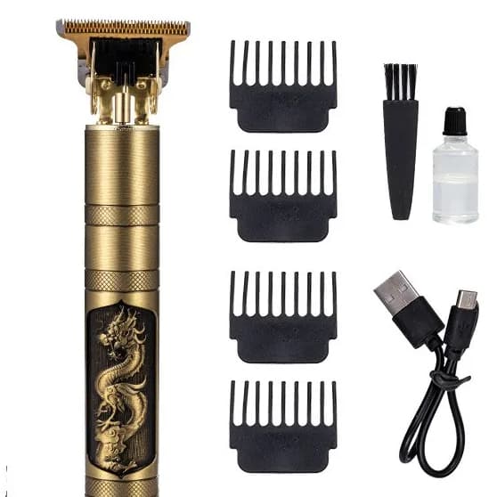 Máquina De Cortar Cabelo Para Barba Masculina Designer Elétrico Profissional Premium YIHAN.STORE