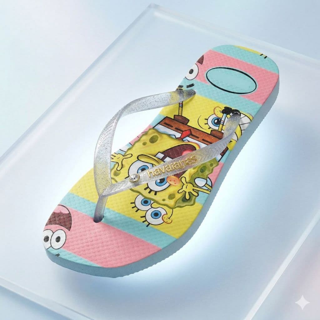 Chinelo Sandália feminina infantil menina chinela de dedo  Lançamento Promoção