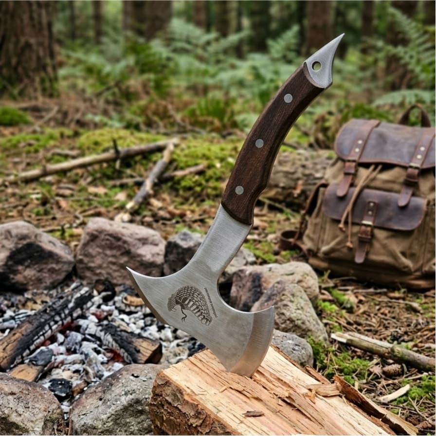 Machado Wolf Luwave Cabo Madeira Ergonômico - Corte Seguro