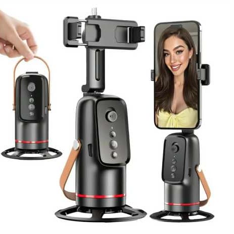 Gimbal de mesa com rastreamento facial Rotação 360° com Rastreamento Facial