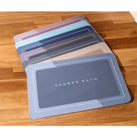 Tapete Banheiro Antiderrapante Secagem Rápida Super Absorvente