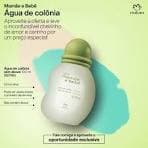 Colônia Mamãe e Bebê Natura 100ml Original Perfume Infantil Suave Bebê Recém-Nascido