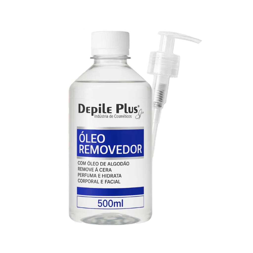 Óleo de Algodão Removedor de Cera Depile Plus 500ML
