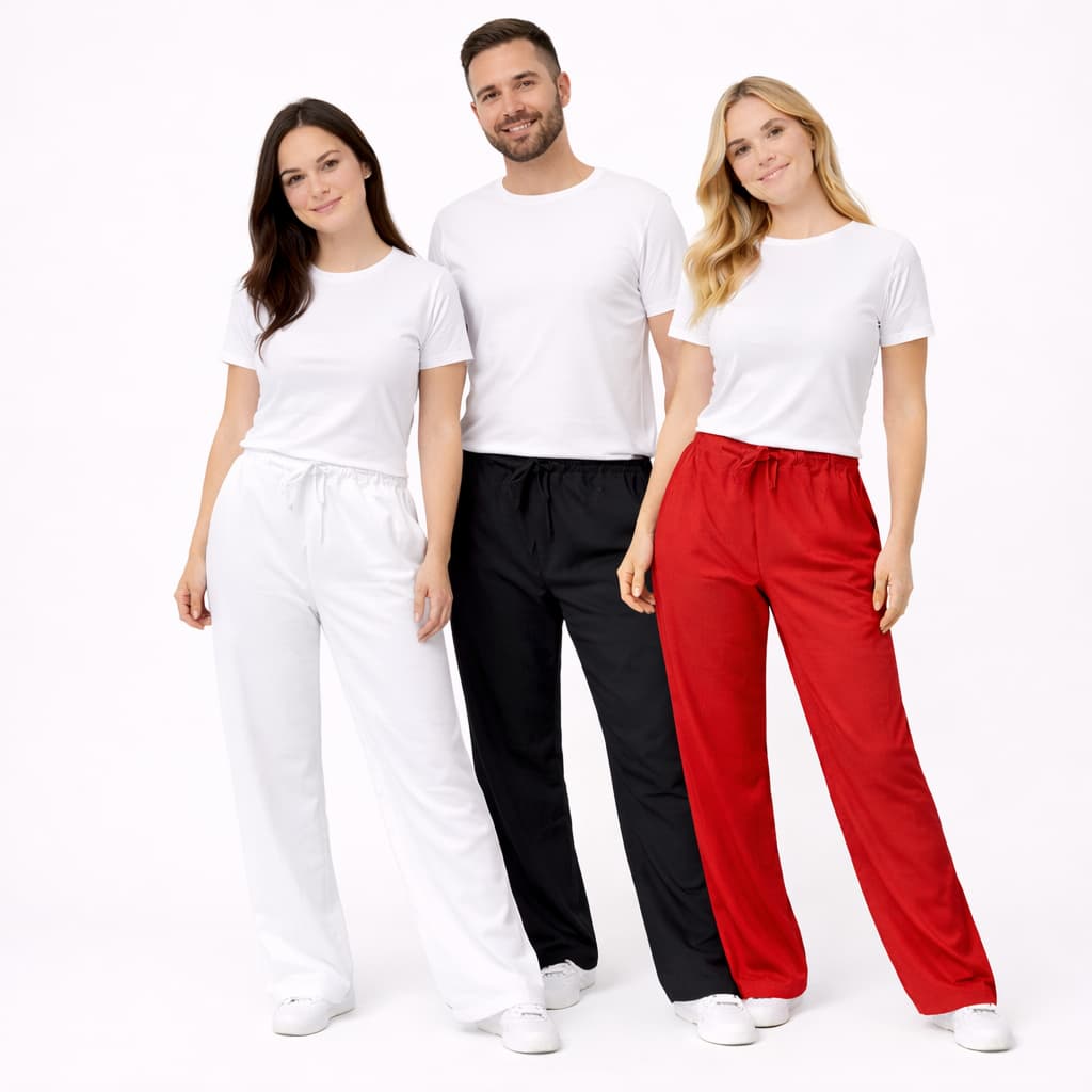 Calça Ração Terreiro Branca Preta Vermelha Umbanda Candomblé Unisexx Ultra Premium Envio FULL