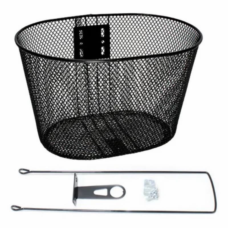 Cesta Bike Cestinha Aramada Aro 24/26 Grande Porta Objetos