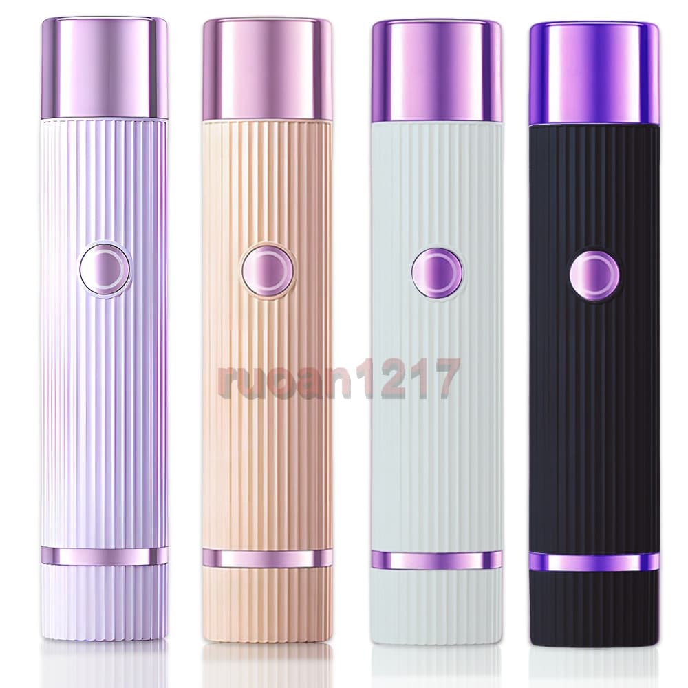 Depilador Removedor De Pelos Facial e Corporal Sem fio Recarregável Navalha Dupla