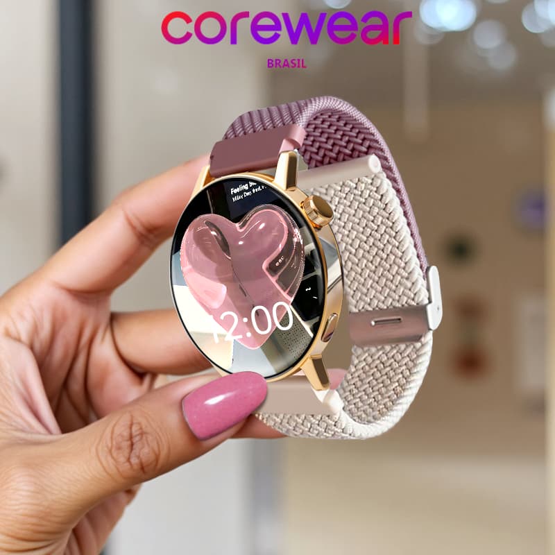 relogio smartchwatch feminino watch3pro relógio digital feminino inteligente esporte Nfc Android iOS