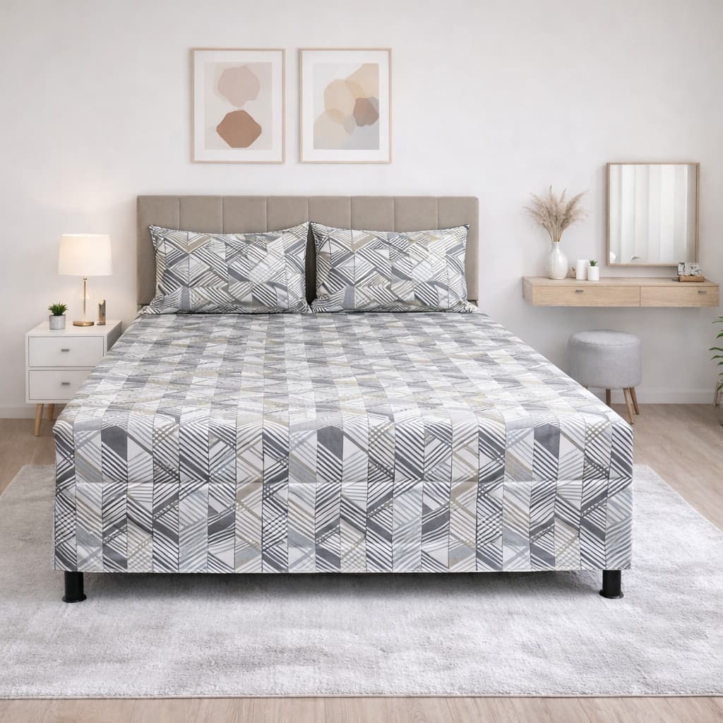 PROTETOR LUVA BOX CASAL 3PÇS HIPERCAL ESTANPADO PROMOÇÃO