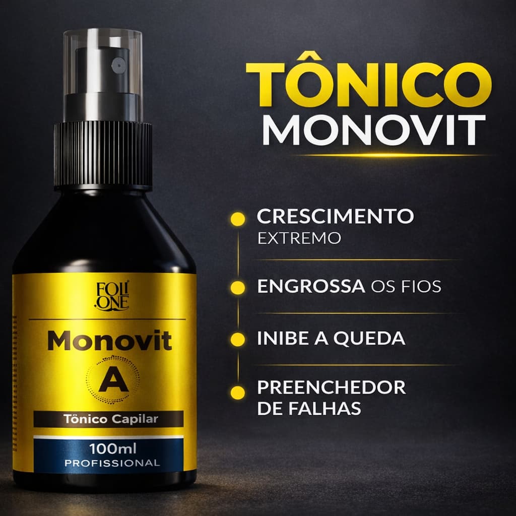Tonico Capilar Monovit Crescimento Capilar Anti Queda De Cabelo