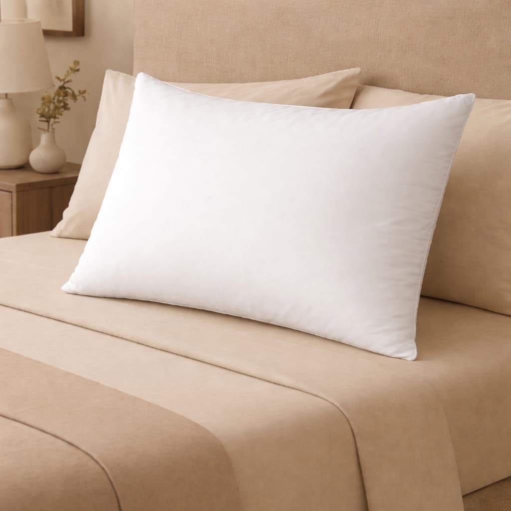 Travesseiro Premium Padrão Hotel 50x70 Alto Suporte Firme Antialérgico Antiácaro Conforto Máximo