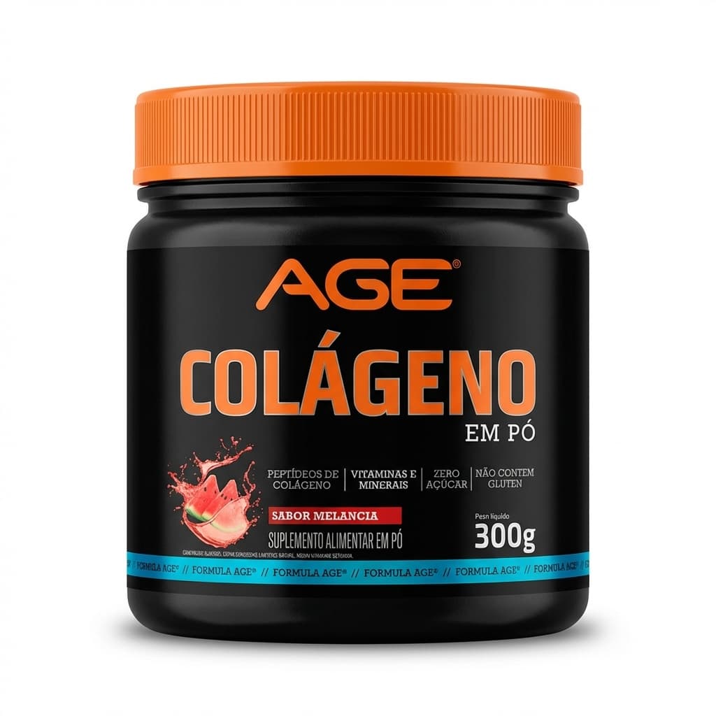 AGE COLÁGENO 300g - SABOR MELANCIA