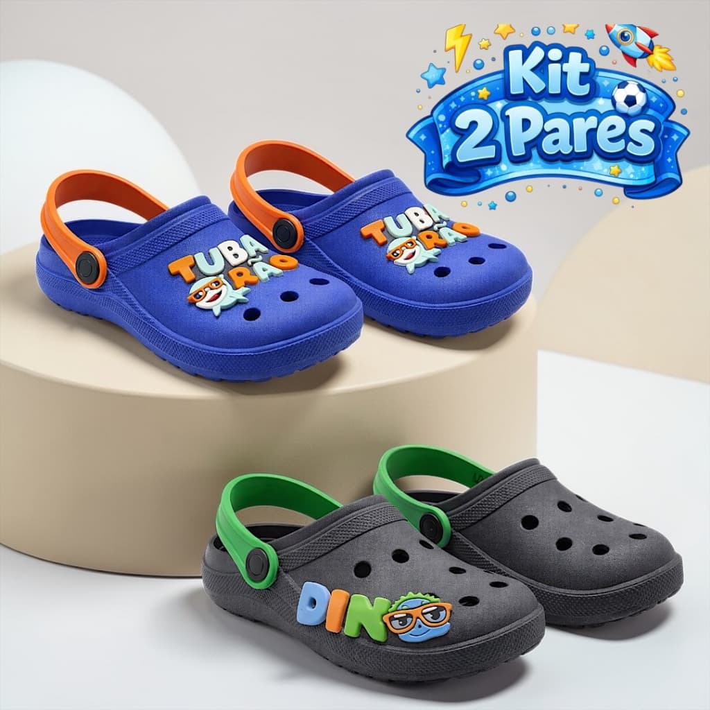 Babuche Infantil Menino Super Confortáveis