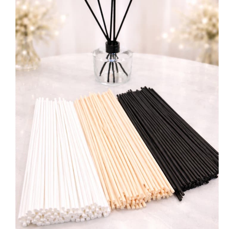 10 Varetas Fibra De Algodão 25cm Para Difusor Aromatizador