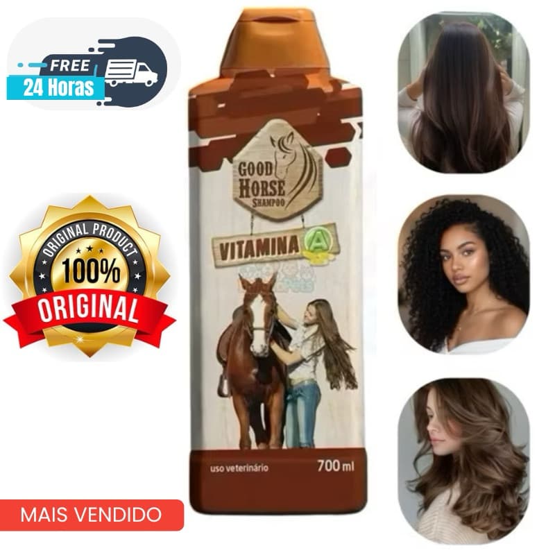 Shampoo Good Horse Cresce Cabelo 700ml De Cavalo Original
