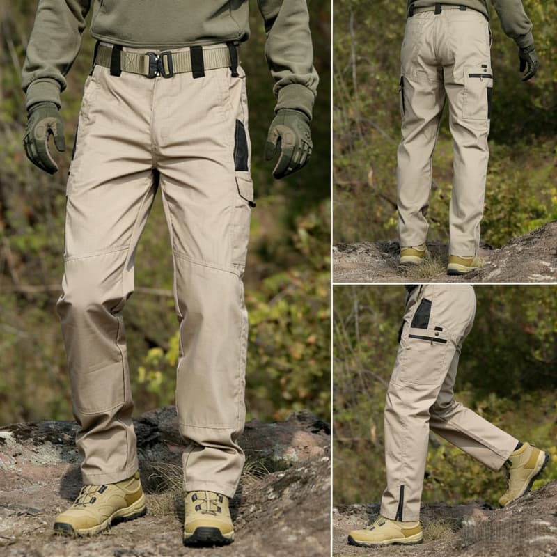 Calça Tática Masculina Impermeável Multi-bolsos Militar Ideal para Trilhas, Caminhadas e Aventuras ao Ar Livre