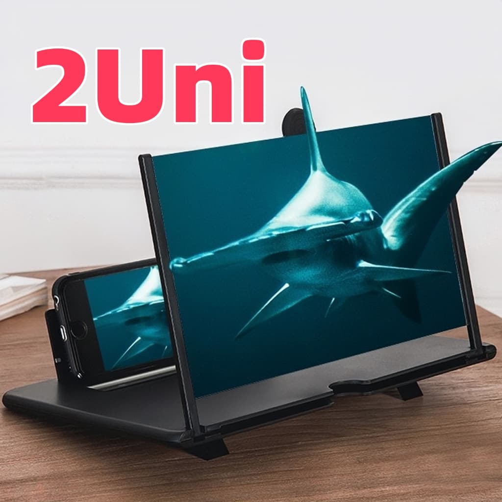 2 Amplificador De Imagem Da Tela Do Celular Lupa 3D Promoção