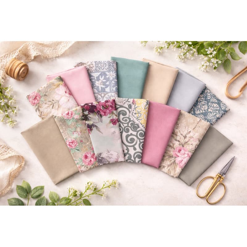 Retalhos Lisos e Estampados 4KG para artesanato em geral tapete e patchwork Sortidos