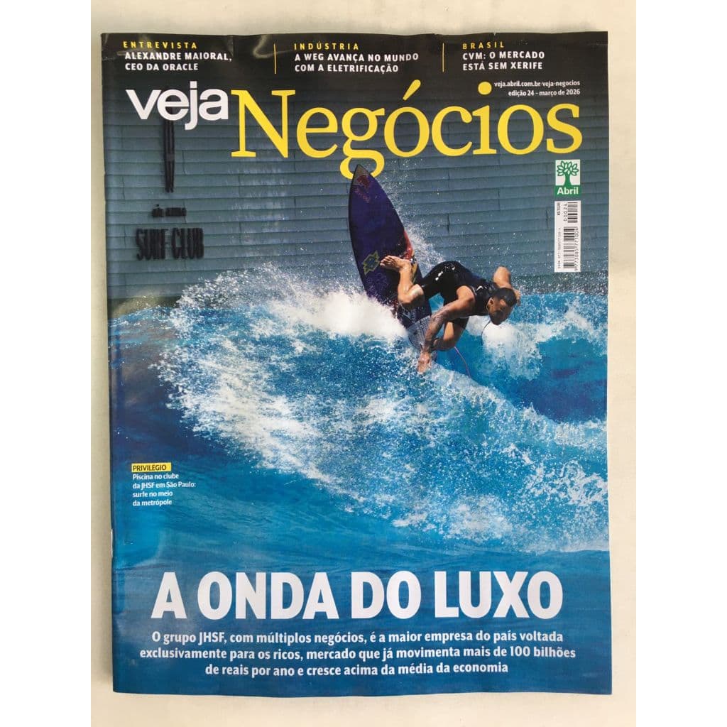 Revista Veja Negócios 24 abril 2026 A onda do luxo