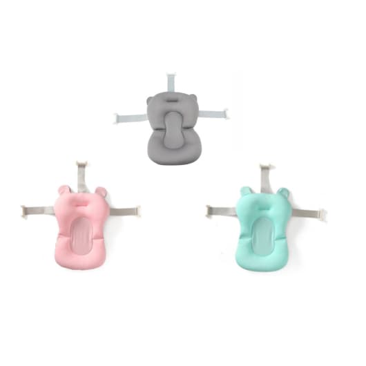 Almofada De Banho Banheira Bebê Menino E Menina Rosa, Azul ou Branca