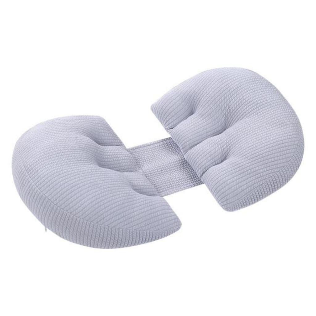 Travesseiro Almofada para Gestante  Gravida Confortável Melhora o sono Ajustavel Dormir