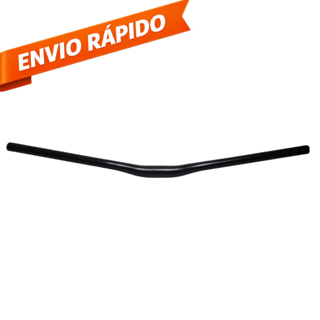 Guidão Bicicleta Voador 700mm x 31.8mm Aço Carbono Preto Fosco