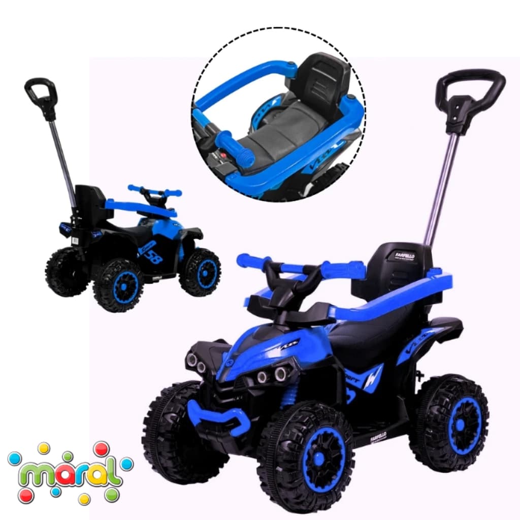 Carrinho Infantil Quadriciclo Eletrico Até 23kg Pimp Maral Brinquedos