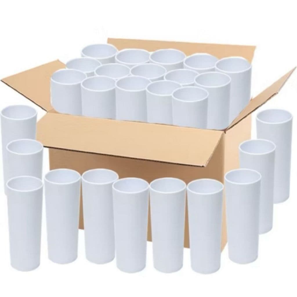 Copos Long Drink 350ml Premium - Cores Branco,Cristal Transparente,Verde neon,Pink,Rosa bebê