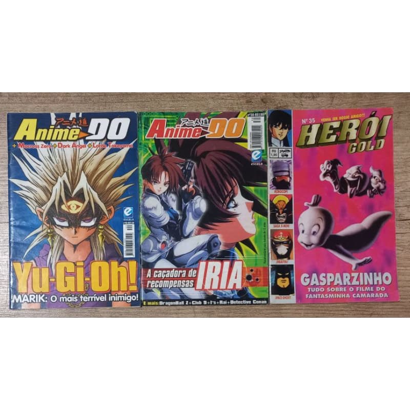 anime>do 30,40 herói Gold 35 - kit 3 revistas