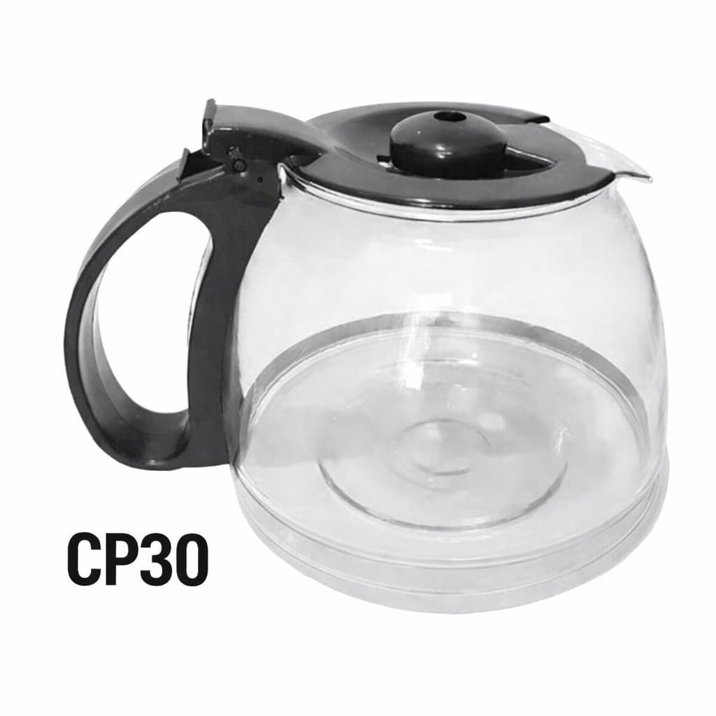 Jarra para Cafeteira CP30 - 30 Cafés Vidro Resistente com Tampa – Reposição Compatível