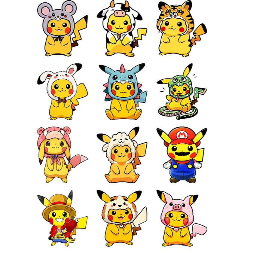 TATUAGENS TEMPORARIAS INFANTIS pokemon POKEMON GO