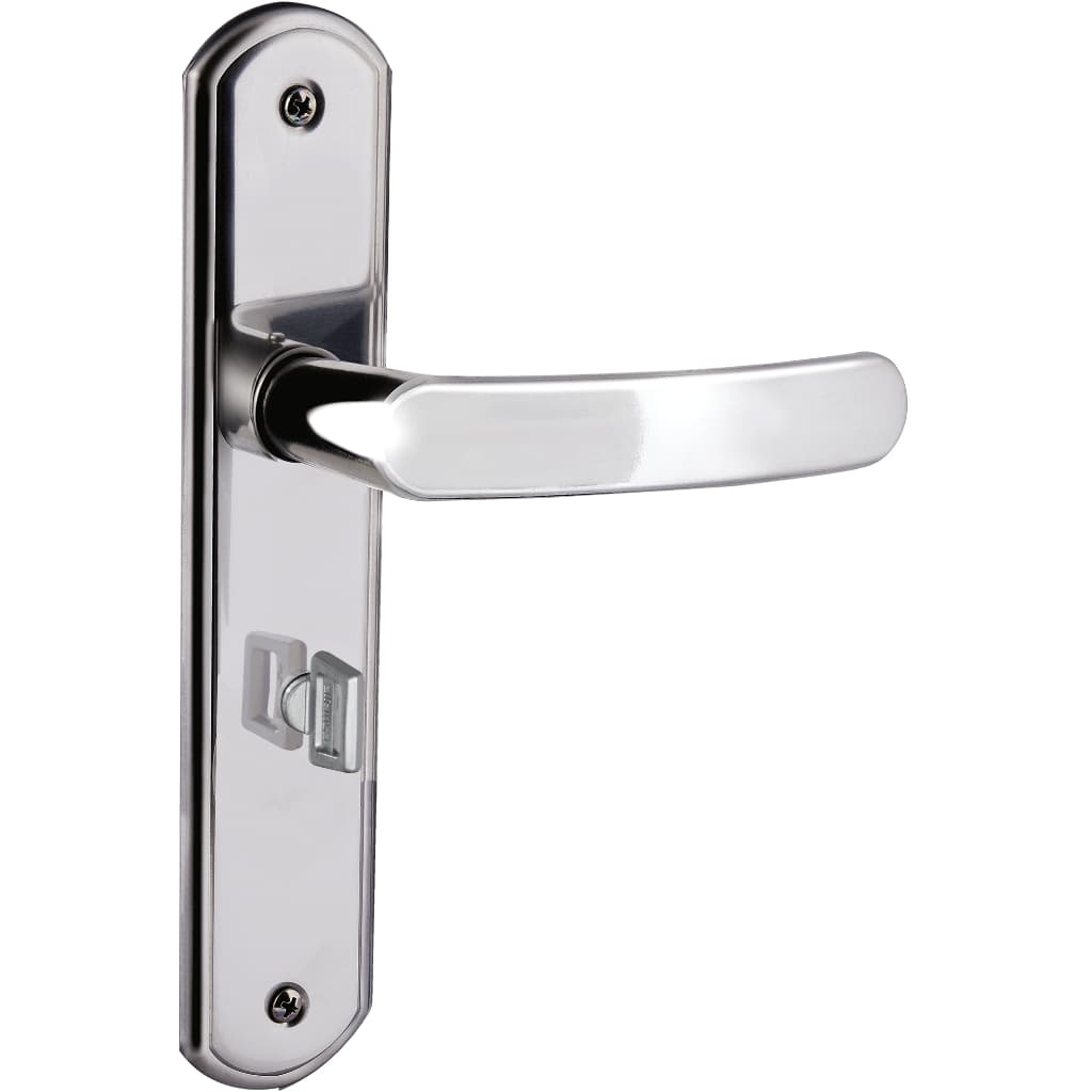 Fechadura Aliança 2800/31 Banheiro Lavabo WC Inox Premium Porta Madeira