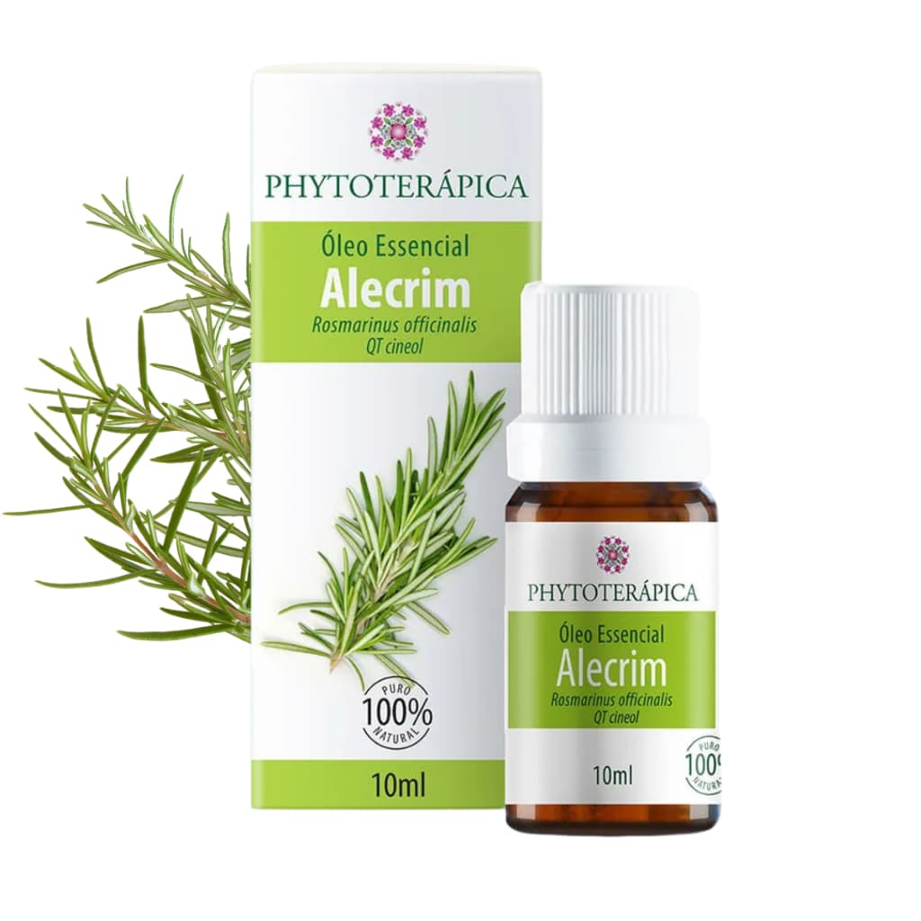 Óleo Essencial Alecrim 10ml 100% Puro Natural Phytoterápica
