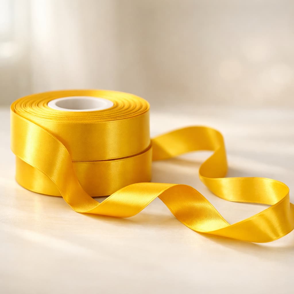 Fita Cetim nº 05 com 22mm - Fita aviamento para Laço, Lembrancinhas Luxo, Casamento, Festa, Batizado